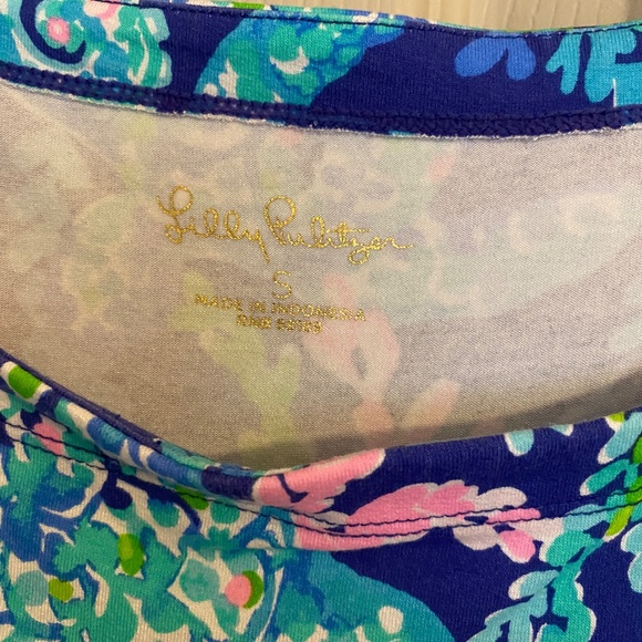 Lilly Pulitzer Turtle Villa Dress Size small - Picture 2 of 4